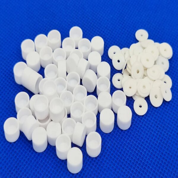 High Temperature Resistant Refractory Alumina Magnesium Oxide Ceramic Small Crucible For Melting - Image 3