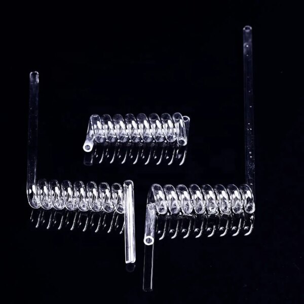 High quality transtparent quartz spiral glass tube for heating elements - Image 2