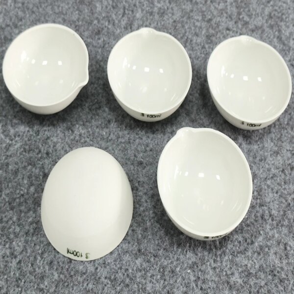 High temperature Small Basket Fused Silica Crucible price - Image 2