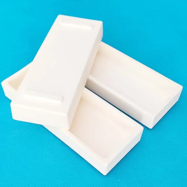 High temperature alumina ceramic furnace tray in oven - Image 2
