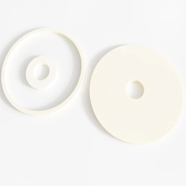 Hot Sale High Precision 99% Al2O3 Alumina Ceramic Ring for Industrial Applications Cutting Punching Moulding Usage as Burner - Image 2