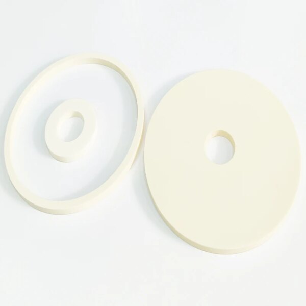 Hot Sale High Precision 99% Al2O3 Alumina Ceramic Ring for Industrial Applications Cutting Punching Moulding Usage as Burner - Image 4