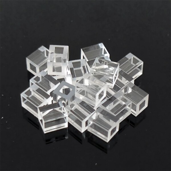 Hot sale 4x4x5mm clear quartz glass tube with high light transmission, heat resistance - Image 2