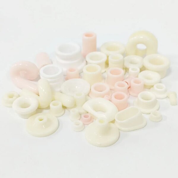 In Stock Fine Polished Grooved Ceramic Wire Eyelet Guides in Yarn Machine - Image 4