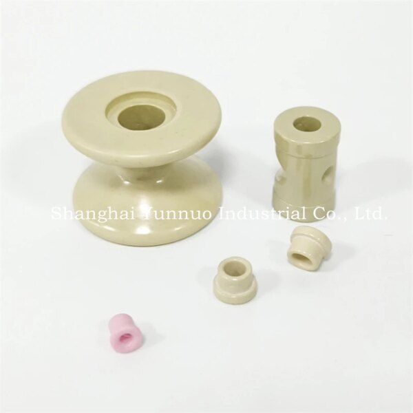 In Stock Fine Polished Grooved Ceramic Wire Eyelet Guides in Yarn Machine - Image 6