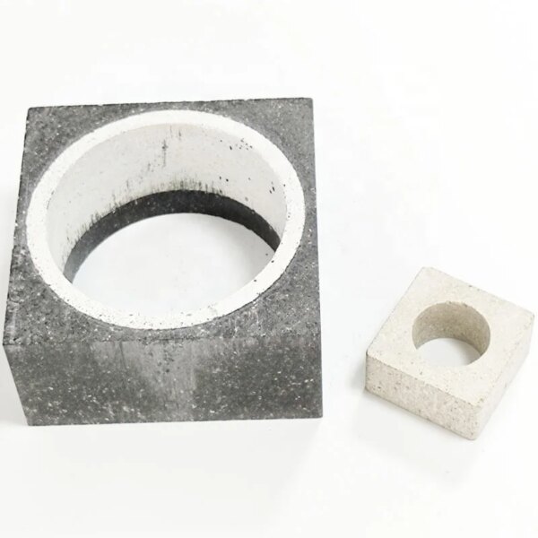 Industrial Ceramic Parts Lava Pyrophyllite Pyro Insulation Disk for Composite Cube - Image 2