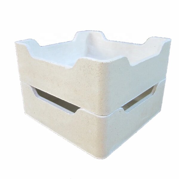 Kiln Furniture Boat Tray Corundum Mullite Sagger for Magnetic Materials Ceramic Powder - Image 5