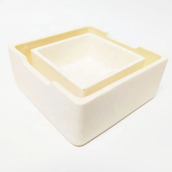 Large Rectangular 99% Alumina Ceramic Combustion Boat for Industrial Analysis - Image 4