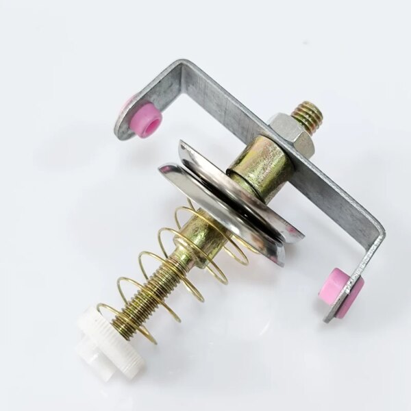 Large circular knitting with rapier machine accessories tensioner spring porcelain eye sandwich sheet textile - Image 2