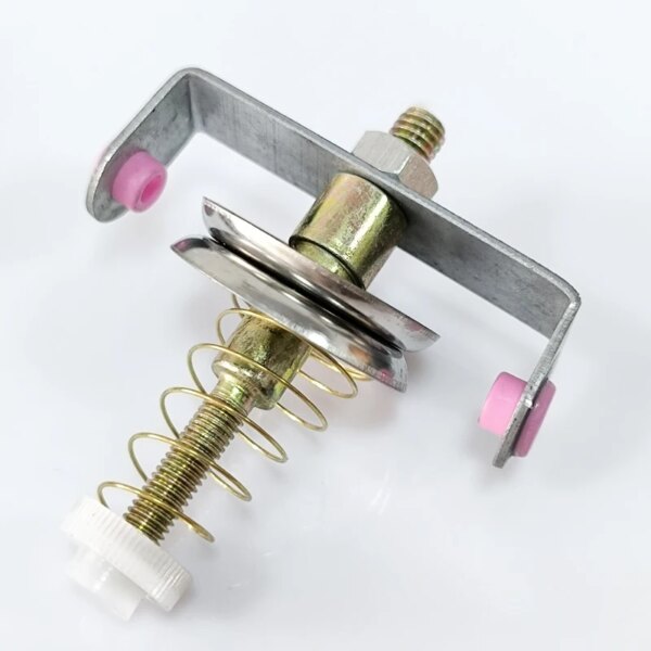 Large circular knitting with rapier machine accessories tensioner spring porcelain eye sandwich sheet textile - Image 4