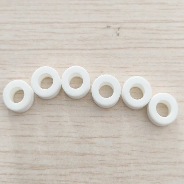 Manufacturer High Performance Electrical Insulating Technical Steatite Ceramic Beads Head Insulator - Image 2