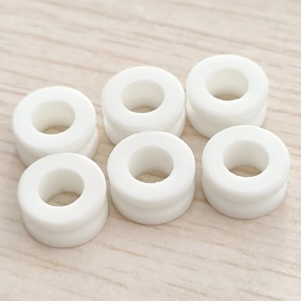 Manufacturer High Performance Electrical Insulating Technical Steatite Ceramic Beads Head Insulator - Image 5