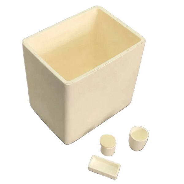 Manufacturer Supply Carbon Sulfur Analysis Crucible Alumina Ceramic Crucible - Image 2