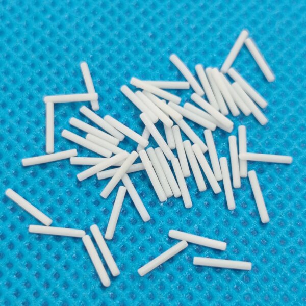 Manufacturers Customized 95%-99% Alumina Engineering Ceramic Cylinder shaft, Rods, Pin 0.8*6mm - Image 2