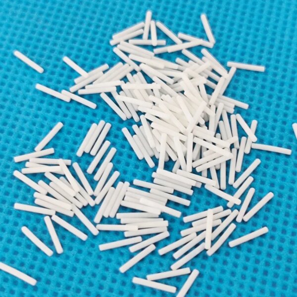 Manufacturers Customized 95%-99% Alumina Engineering Ceramic Cylinder shaft, Rods, Pin 0.8*6mm - Image 3