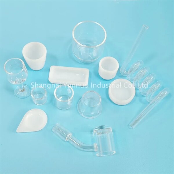 Manufacturers Produce Quartz Instrument Quartz Boat - Image 4