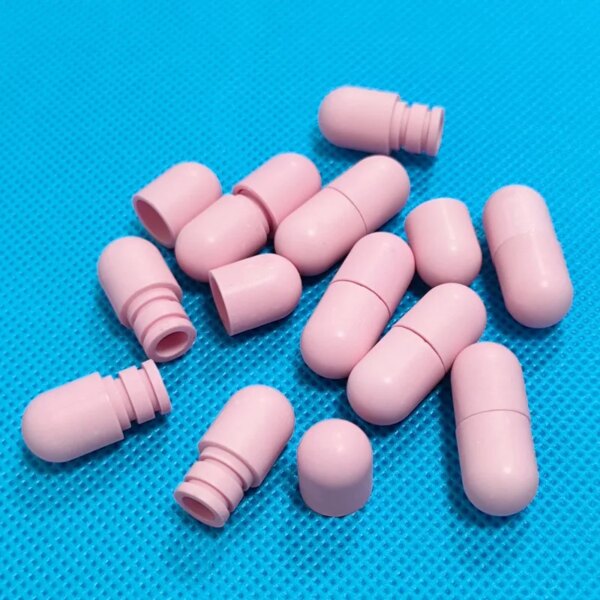 Moulding 95% Alumina Al2o3 Dome Ceramic Capsule with Male and Female Cap - Image 2