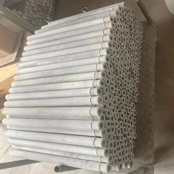 NSiC Silicon Nitride ( Si3n4 ) Bonded Silicon Carbide ( SiC ) Ceramic Thermocouple Protection Tube for Sheath - Image 5