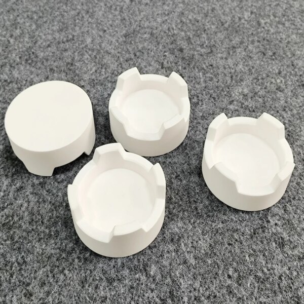 New Dental Lab Casting Quartz Crucible Hooded Quartz Zirconia Centrifugal Casting Crucible Hooded - Image 2