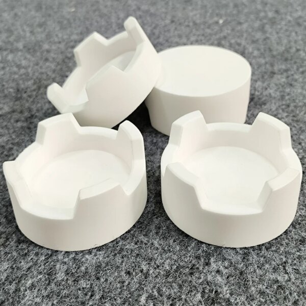 New Dental Lab Casting Quartz Crucible Hooded Quartz Zirconia Centrifugal Casting Crucible Hooded - Image 4