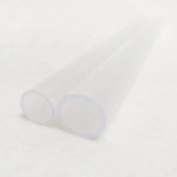 Opaque translucent milky fused quartz glass tube for microwave oven - Image 2