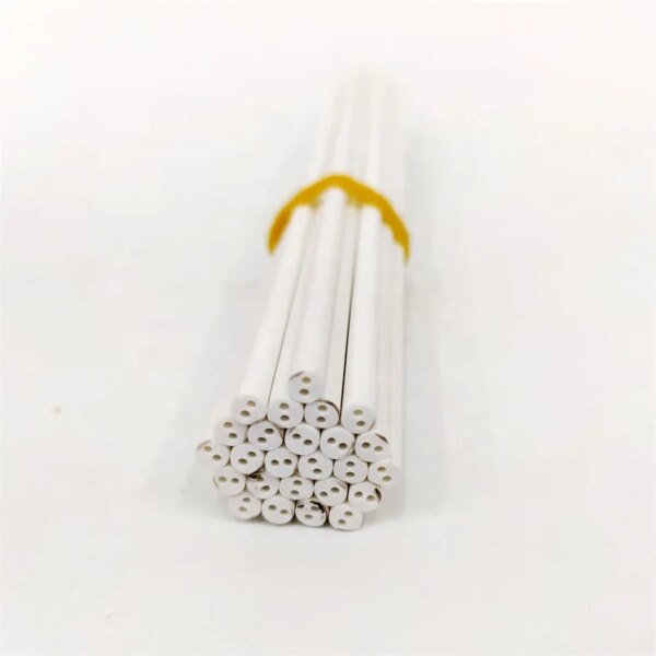Porous corrosion Resistance 75% Al2O3 Alumina Ceramic Tube - Image 3