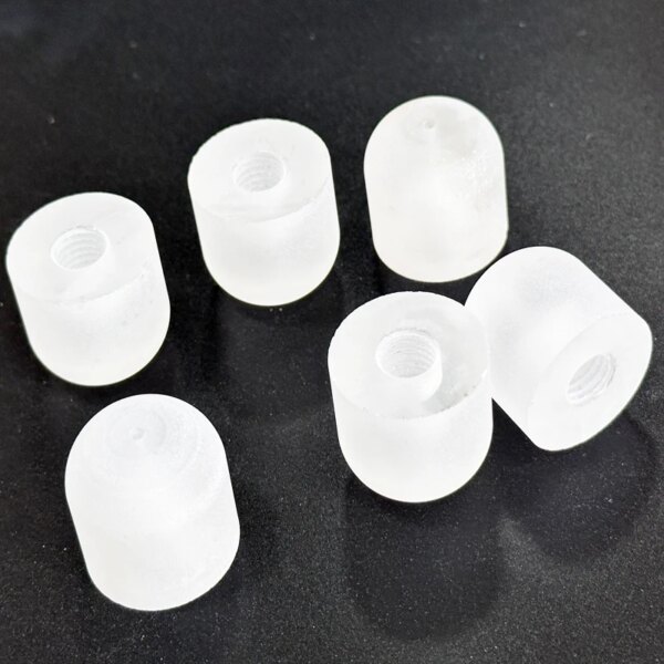 Processed Quartz Tubes Quartz Female Threaded Tubes - Image 3