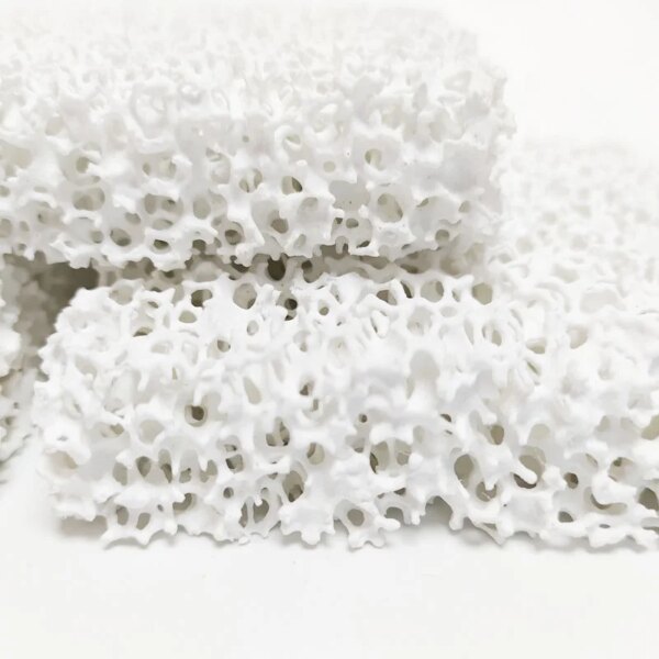 Pure Al2o3 Aluminum Oxide Ceramic Foam High Temperature Insulation for Aluminium Casting - Image 4