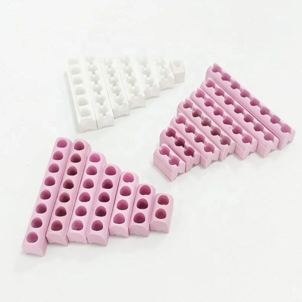 Refractory Ceramic Strips Ceramic Heating Parts 1-8 holes For Band Heater Steatite Insulator - Image 3