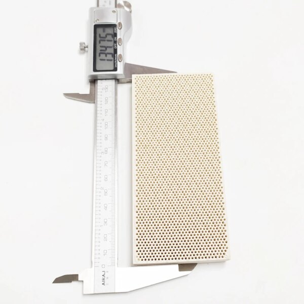 Square big honeycomb ceramic plate for gas infrared burner - Image 2