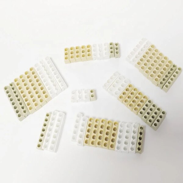 Steatite Ceramic Knuckle Heater Isolators for Band Heating Elements - Image 2