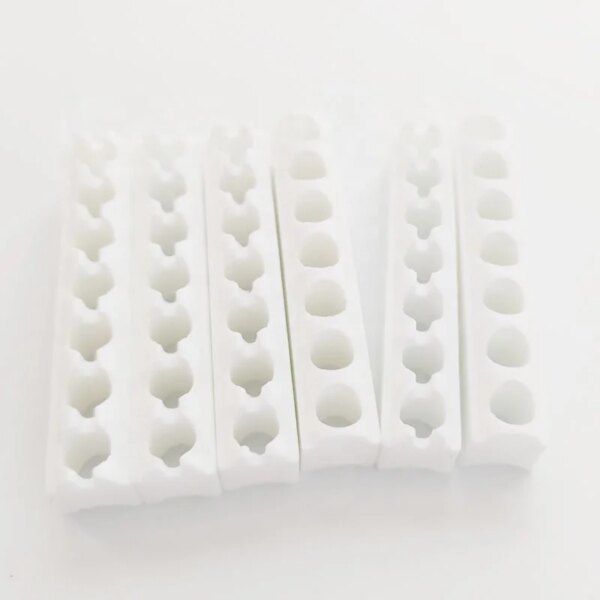Steatite Ceramic Knuckle Heater Isolators for Band Heating Elements - Image 4