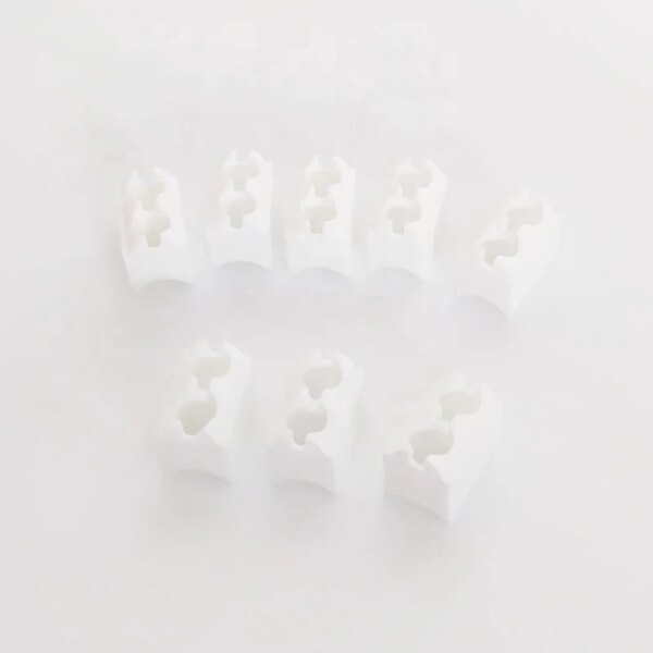 Steatite Ceramic Knuckle Heater Isolators for Band Heating Elements - Image 6