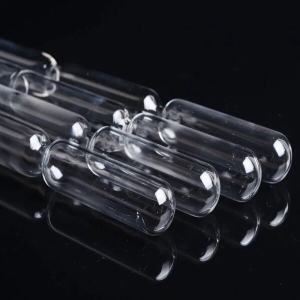 Technical glass transparent quartz glass pipe for lamp - Image 2