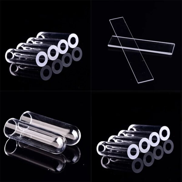 Technical glass transparent quartz glass pipe for lamp - Image 6