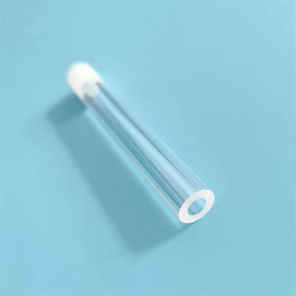 Threaded Quartz Glass Tube For Laboratory Equipment With Thread - Image 3
