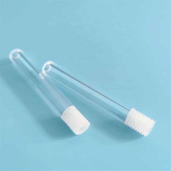 Threaded Quartz Glass Tube For Laboratory Equipment With Thread - Image 6