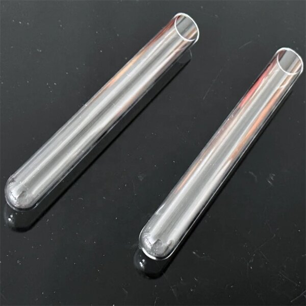 Transparent Customize Shape Round Bottom Quartz Glass Test Tube - Image 2
