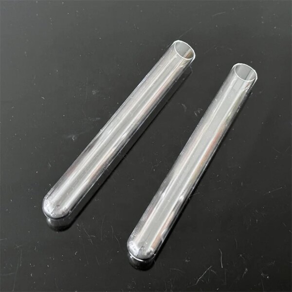 Transparent Customize Shape Round Bottom Quartz Glass Test Tube - Image 3
