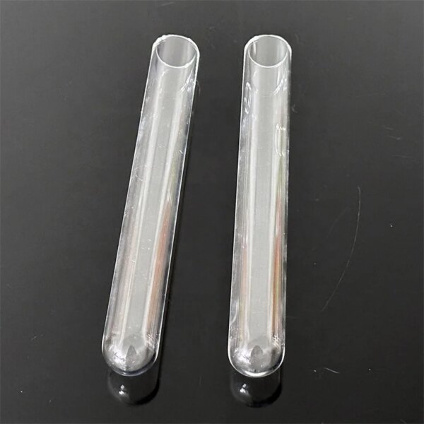 Transparent Customize Shape Round Bottom Quartz Glass Test Tube - Image 5