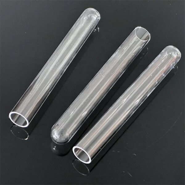 Transparent Customize Shape Round Bottom Quartz Glass Test Tube - Image 6