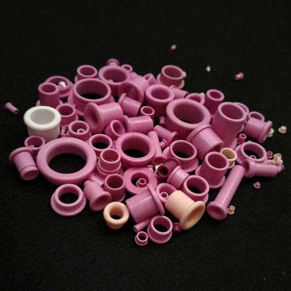 Wear Resistant 95% 99.7% Aluminum Oxide Textile Ceramic Eyelets For Wire industry - Image 2
