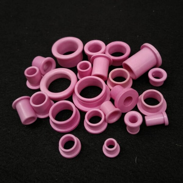 Wear Resistant 95% 99.7% Aluminum Oxide Textile Ceramic Eyelets For Wire industry - Image 3