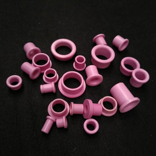 Wear Resistant 95% 99.7% Aluminum Oxide Textile Ceramic Eyelets For Wire industry - Image 4