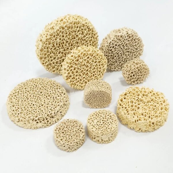 ZrO2 Foam Ceramic Filter Tube Bacteria Culture Brick Cube for Aquarium Filter - Image 2