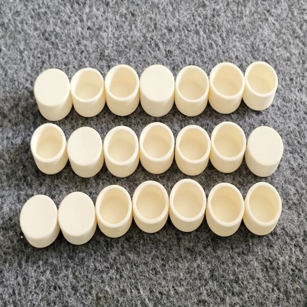 alumina crucibles 5mm for TGA-DSC analysis - Image 3