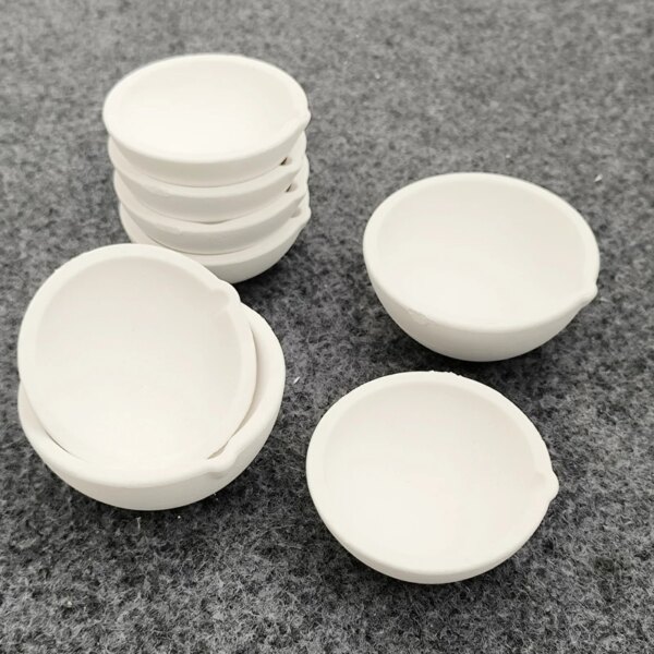 fused silica quartz crucible Quartz Ceramic Crucible Bowl - Image 2
