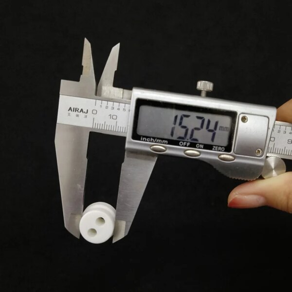 professional factory High Heat Resistance Industrial White Ceramic Part Of Steatite Ceramic - Image 3